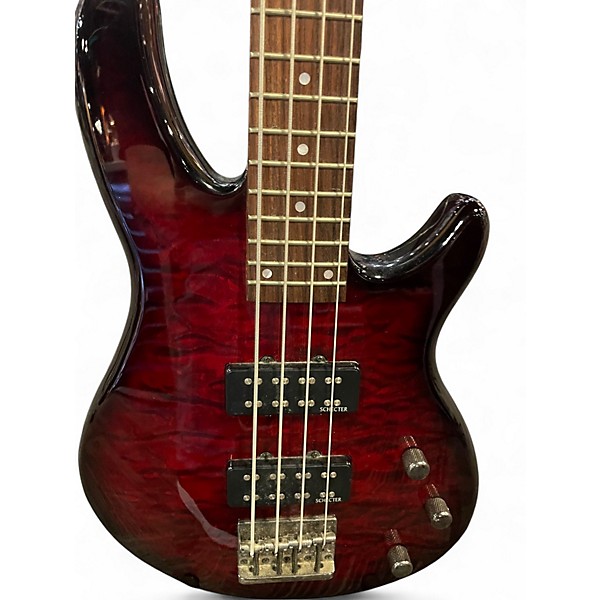 Used Schecter Guitar Research Raiden Special 4 String 2 Tone Sunburst Electric Bass Guitar
