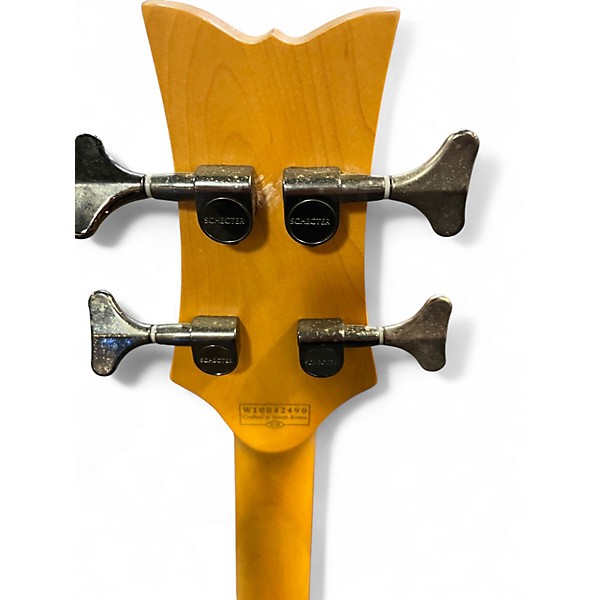 Used Schecter Guitar Research Raiden Special 4 String 2 Tone Sunburst Electric Bass Guitar
