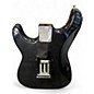 Used Squier STRATOCASTER Black Solid Body Electric Guitar