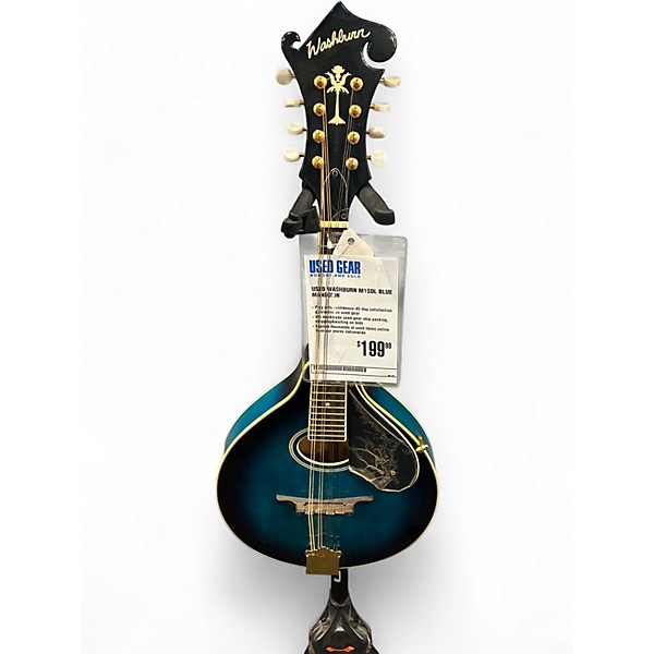 Used Washburn M1SDL Blue Mandolin