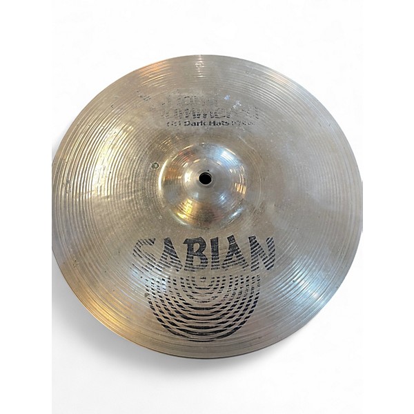 Used SABIAN 14in HH Dark Hats Cymbal