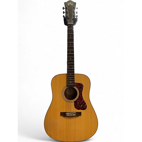 Used Guild  D240E Natural Acoustic Electric Guitar