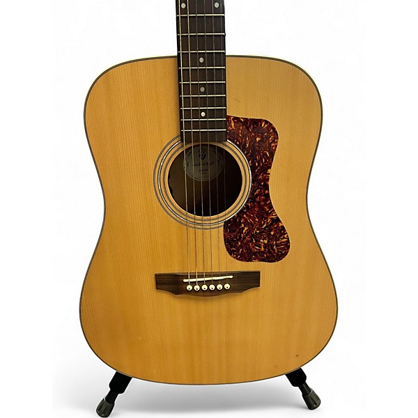 Used Guild  D240E Natural Acoustic Electric Guitar