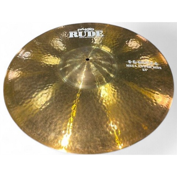 Used Paiste 24in Rude The Eclipse Mega Power Ride Cymbal