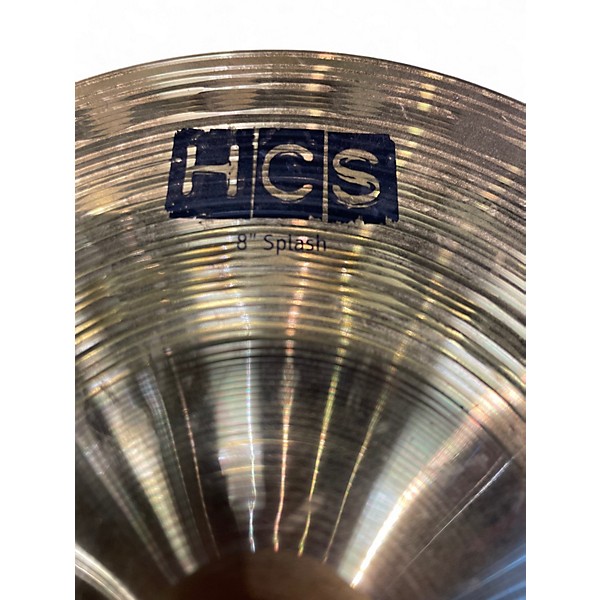 Used MEINL 8in HCS Splash Cymbal