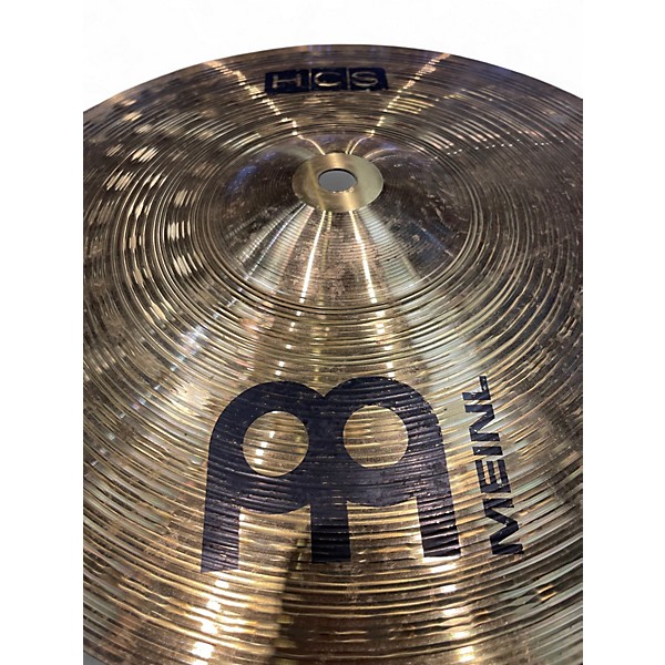 Used MEINL 13in HCS Hi Hat Pair Cymbal