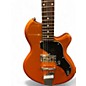 Used Supro Island series Jamsport Guitar Metallic Orange Solid Body Electric Guitar