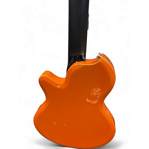 Used Supro Island series Jamsport Guitar Metallic Orange Solid Body Electric Guitar