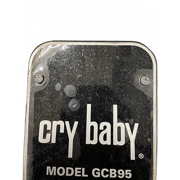 Used Dunlop GCB95 Original Crybaby Wah Effect Pedal