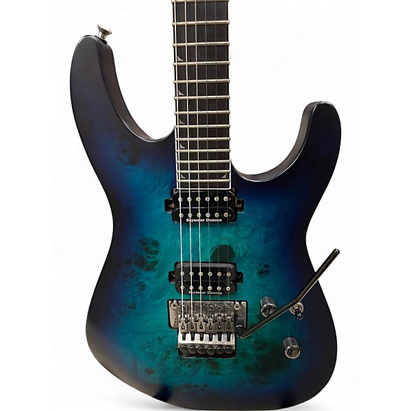 Used Jackson SL2Q Pro Series Soloist Carribean Blue Solid Body Electric Guitar