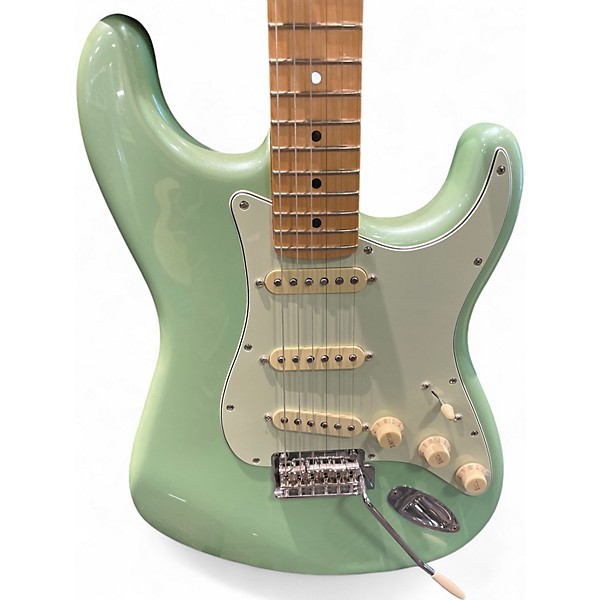 Used Fender Player Stratocaster Seafoam Pearl Solid Body Electric Guitar