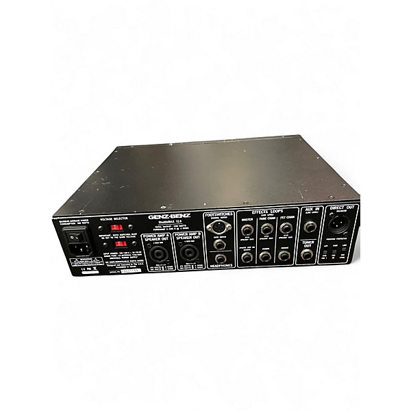 Used Genz Benz shuttlemax 12.0 1200W Tube Bass Amp Head