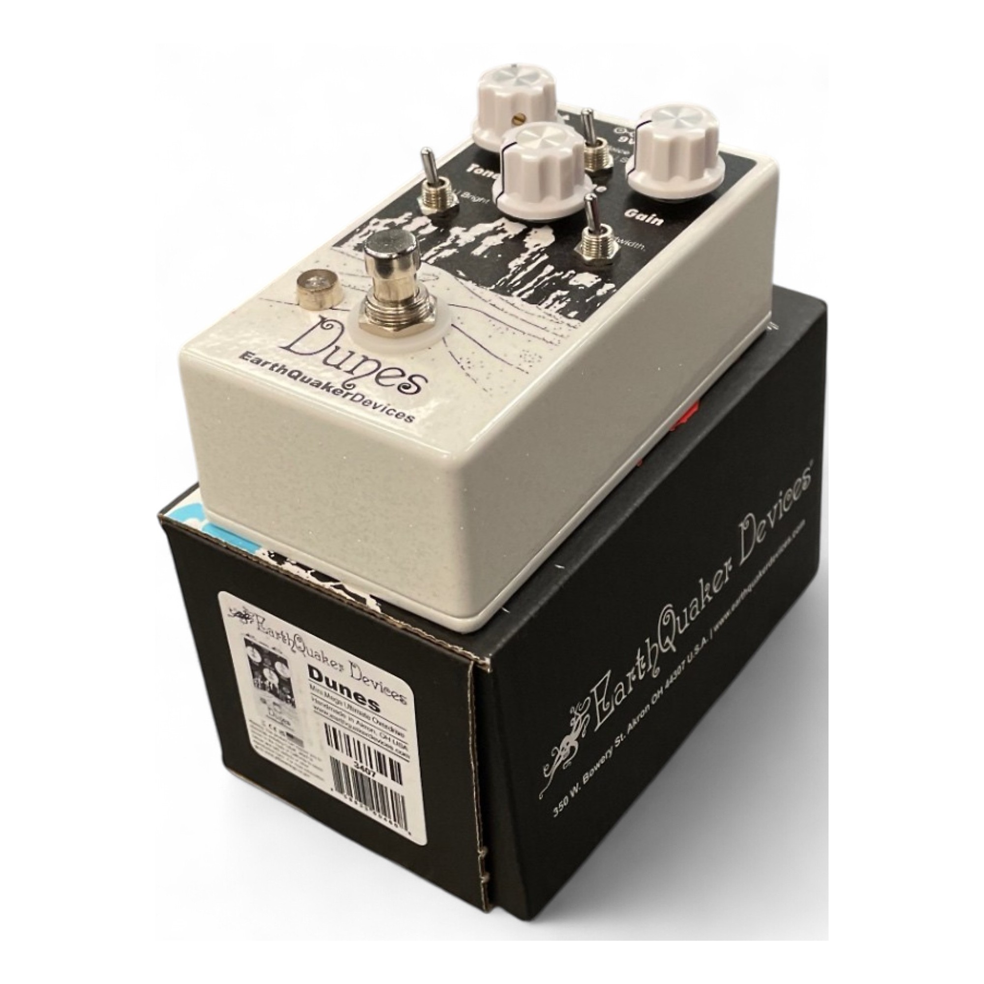 Used EarthQuaker Devices Dunes Overdrive Effect Pedal