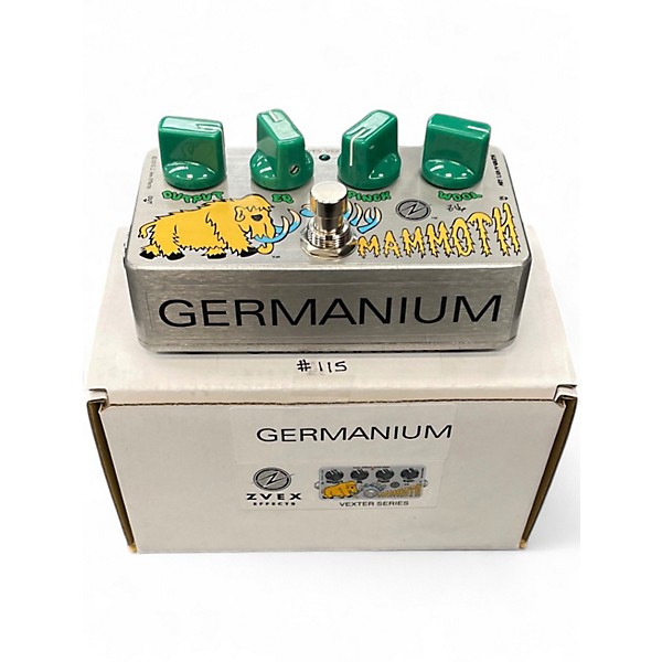 Used ZVEX GERMANIUM  Effect Pedal