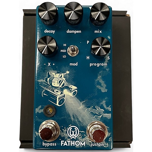 Used Walrus Audio Fathom Reverb Effect Pedal