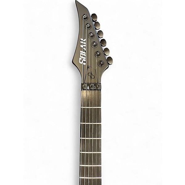 Used Solar Guitars V1.6FR Carbon Black Matte Solid Body Electric Guitar