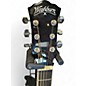 Used Washburn WA90CE Trans Black Acoustic Electric Guitar