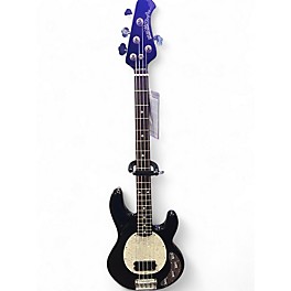 Used Ernie Ball Music Man StingRay 4H Neck-Through Black Electric Bass Guitar