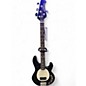 Used Ernie Ball Music Man StingRay 4H Neck-Through Black Electric Bass Guitar thumbnail