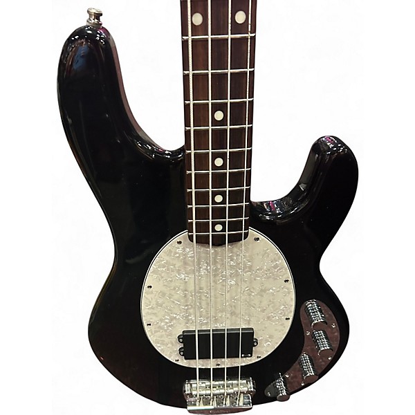 Used Ernie Ball Music Man StingRay 4H Neck-Through Black Electric Bass Guitar