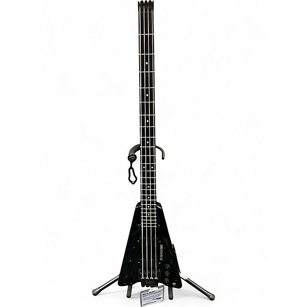Used Steinberger XP2A Headless Black Electric Bass Guitar
