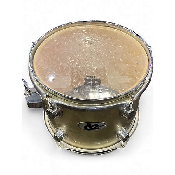 Used ddrum 5 Piece D2 Silver Drum Kit