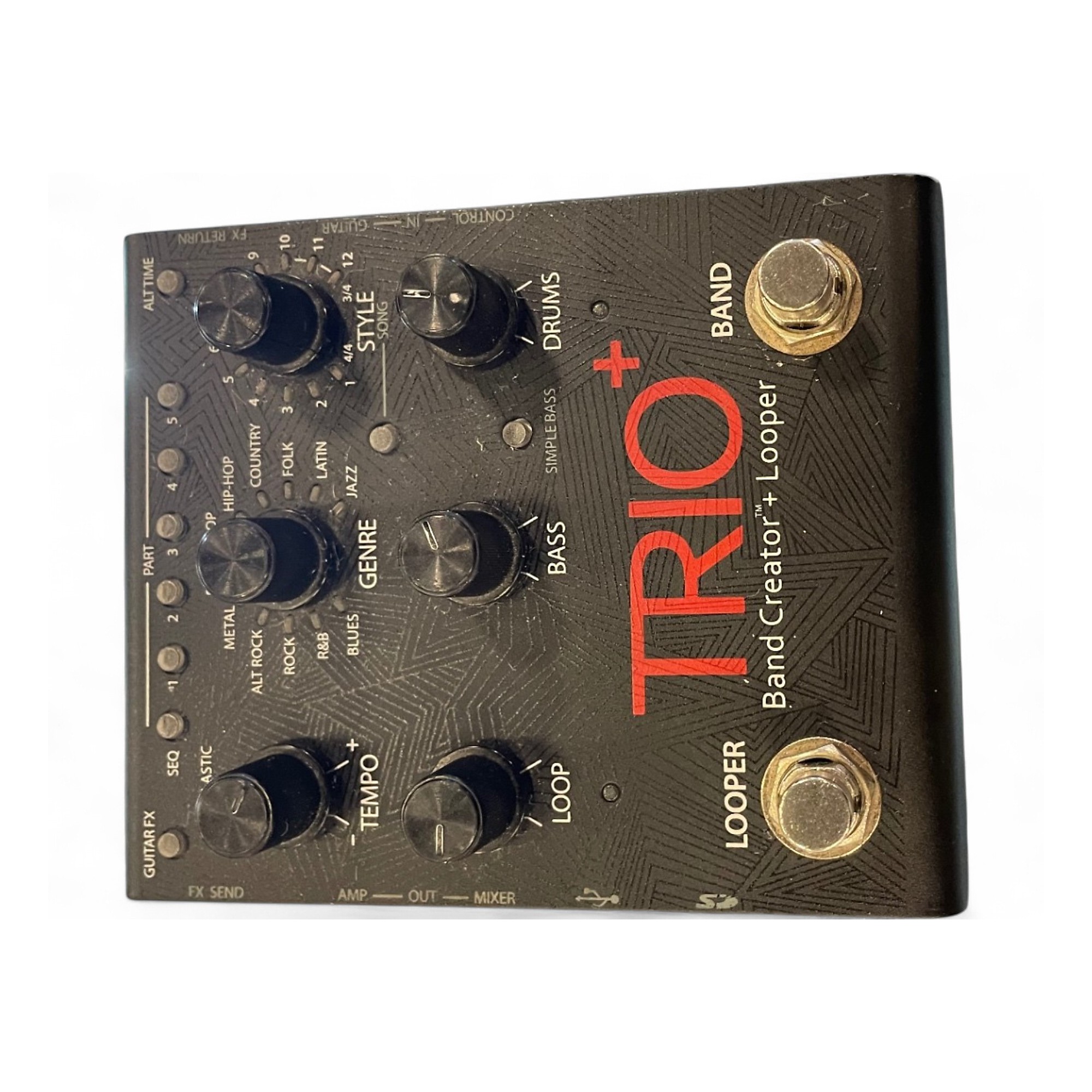 Used DigiTech Trio+ Band Creator Plus Looper Pedal | Guitar