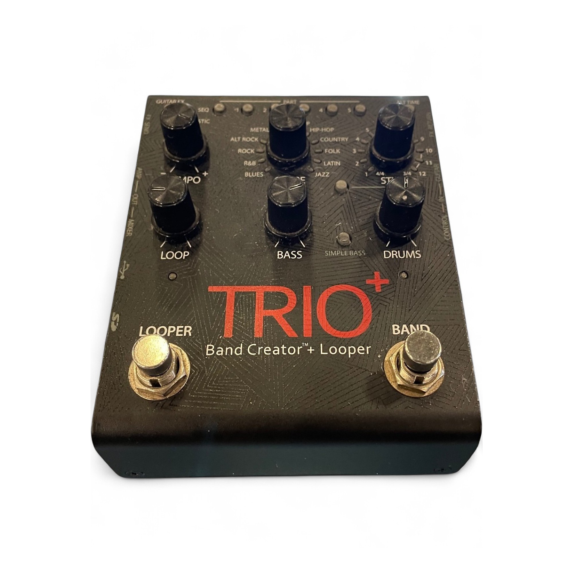 ギター TRIO+ Band Creator Looper DigiTech TRIO Plus Band Creator Looper – Z String Music
