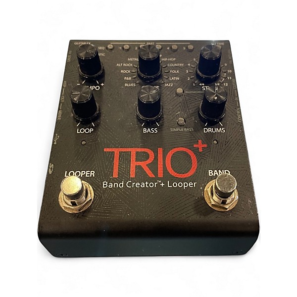 ギター DIGITECH - TRIO+ / Band Creator+ Looper DIGITECH TRIOPLUS Multi-Processor Band Creator Guitar Looper