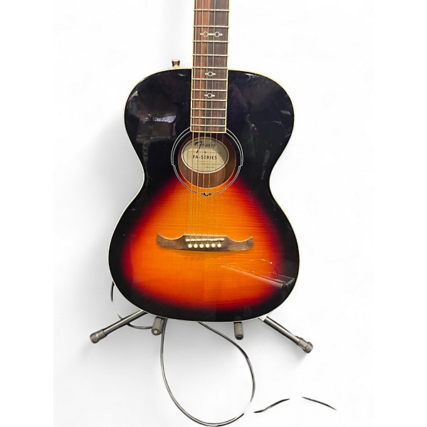 Used Fender FA235E Sunburst Acoustic Electric Guitar