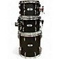 Used Pearl 4 Piece Master Maple Matte Black Mist Drum Kit