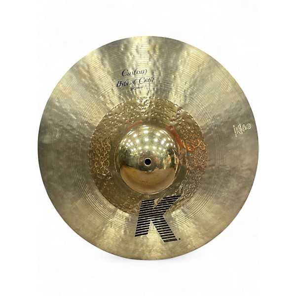 Used Zildjian 19in K Custom Hybrid Crash Cymbal