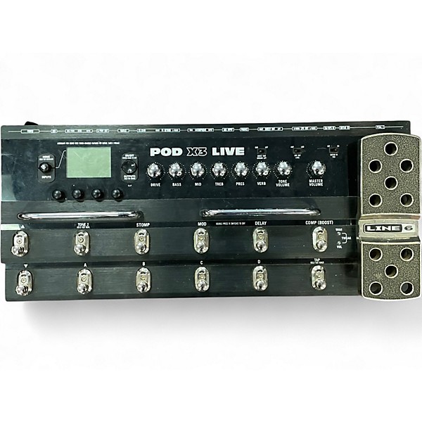 Used Line 6 Pod X3 Live Amp Modeler Effect Processor