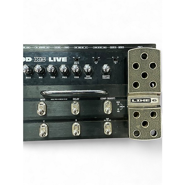 Used Line 6 Pod X3 Live Amp Modeler Effect Processor