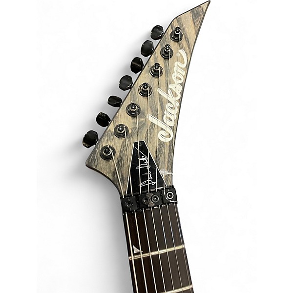 Used Jackson Dave Davidson WR7 Worn Ash Solid Body Electric Guitar