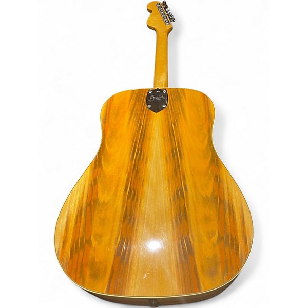 Vintage 1969 Fender WILDWOOD II Natural Acoustic Guitar