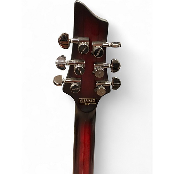 Used Schecter Guitar Research Hellraiser C1 Extreme Trans Red Solid Body Electric Guitar
