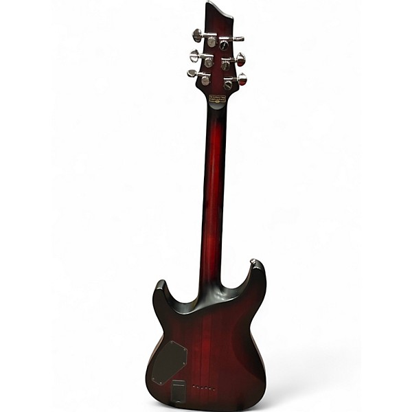 Used Schecter Guitar Research Hellraiser C1 Extreme Trans Red Solid Body Electric Guitar