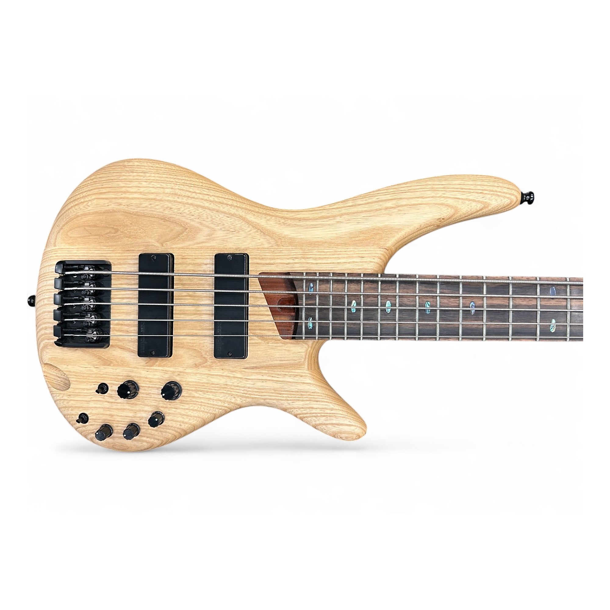 Used Ibanez SSR645 Natural Electric Bass Guitar Natural
