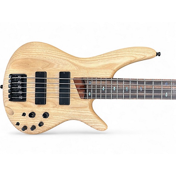 Used Ibanez SSR645 Natural Electric Bass Guitar