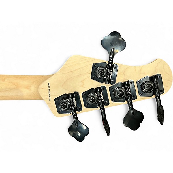 Used Sterling by Music Man StingRay Ray5 HH Stealth Black Electric Bass Guitar