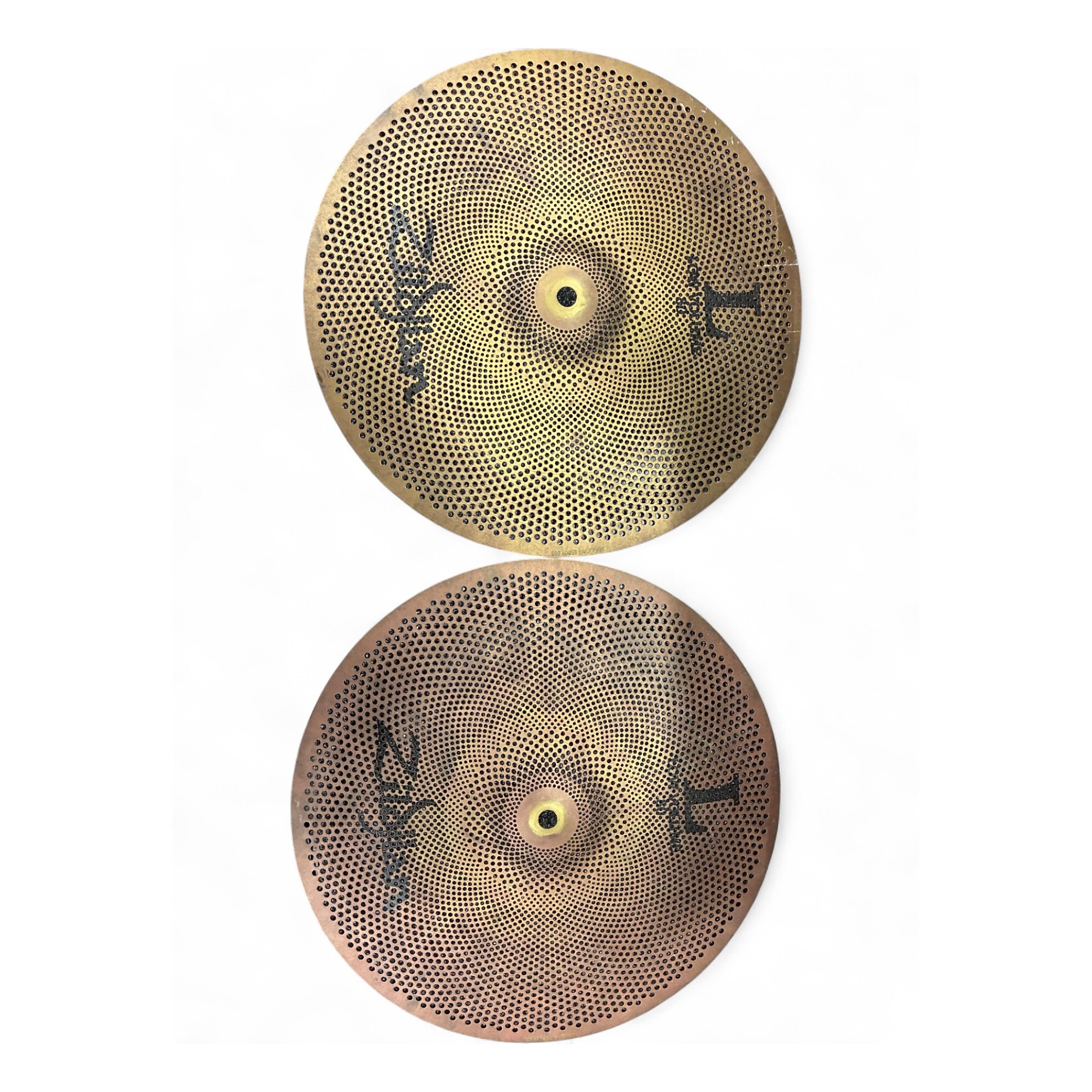 Used Zildjian 14in L80 Low Volume Hi Hat Pair Cymbal 33