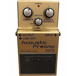 Used BOSS AD2 Acoustic Preamp Guitar Preamp