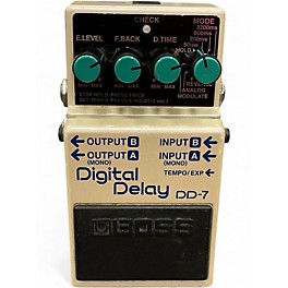 Used BOSS DD7 Digital Delay Effect Pedal