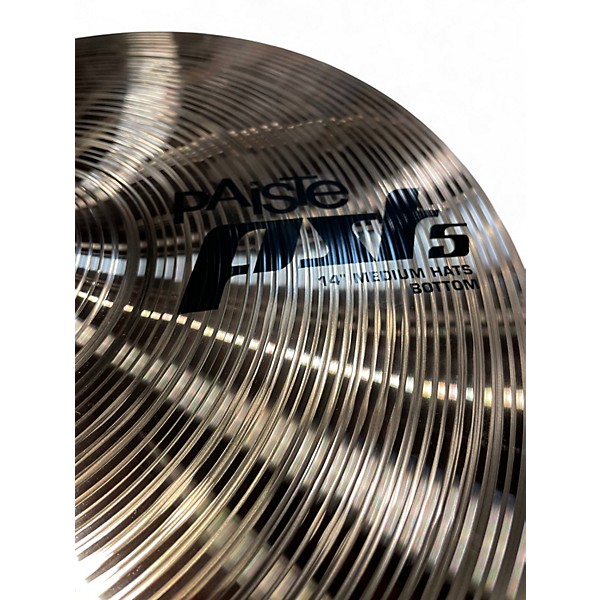 Used Paiste 14in Pst 5 Bottom Cymbal