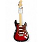 Used Squier Standard Stratocaster Antique Burst Solid Body Electric Guitar thumbnail