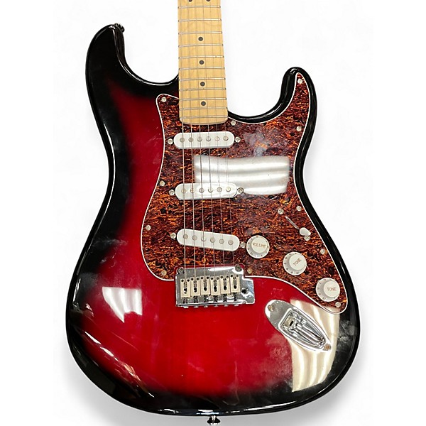 Used Squier Standard Stratocaster Antique Burst Solid Body Electric Guitar