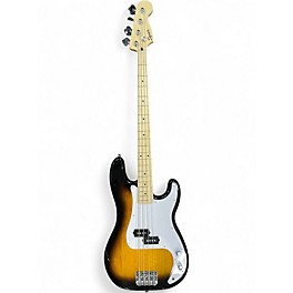 Used Squier Precision Bass 2 Color Sunburst Electric Bass Guitar