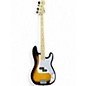 Used Squier Precision Bass 2 Color Sunburst Electric Bass Guitar thumbnail