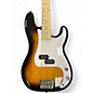 Used Squier Precision Bass 2 Color Sunburst Electric Bass Guitar